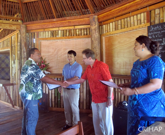 南太平洋地区传统房屋建造技艺的振兴与可持续发展研修班
