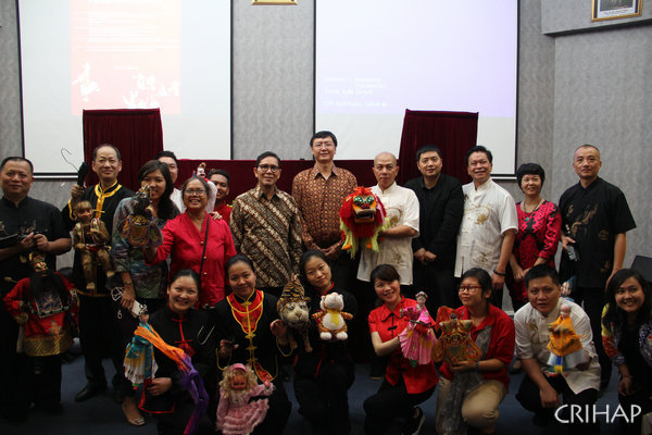 中国福建木偶戏文化交流活动在印度尼西亚举办