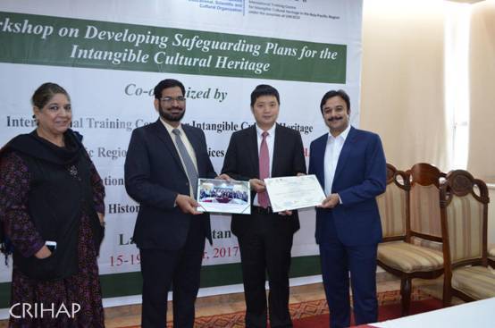 亚太中心在巴基斯坦拉合尔举办非物质文化遗产保护计划制定培训班