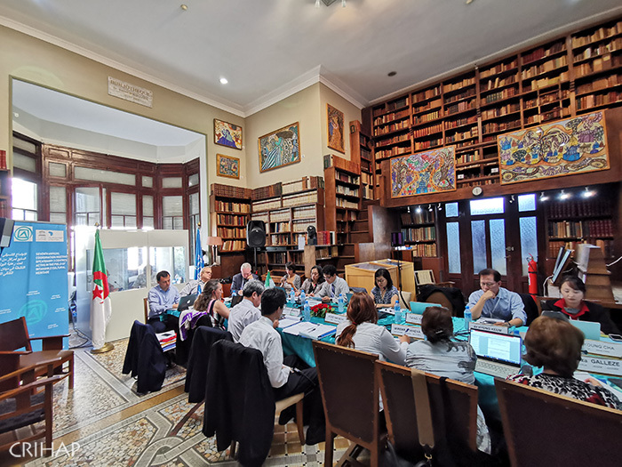 亚太中心参加阿尔及利亚联合国教科文组织非物质文化遗产领域二类中心第七次联席会议