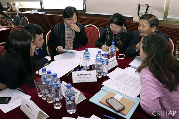 亚太中心在蒙古国首次举办基于高等教育的非遗能力建设培训