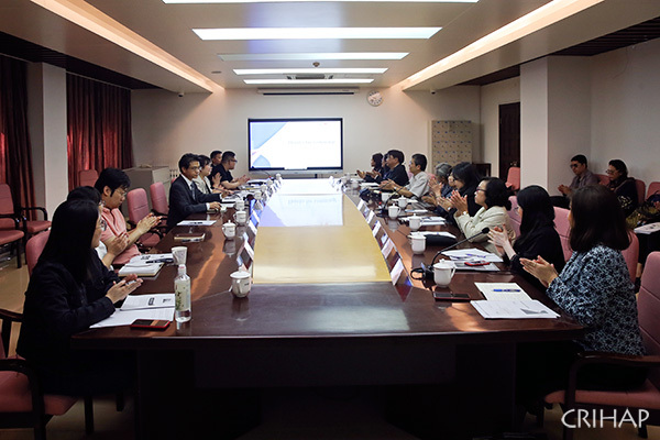 泰国文化部文化促进司代表团访问亚太中心