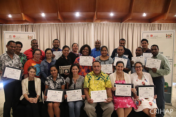 亚太中心“保护计划制定与国际援助”培训班在太平洋岛国斐济举办